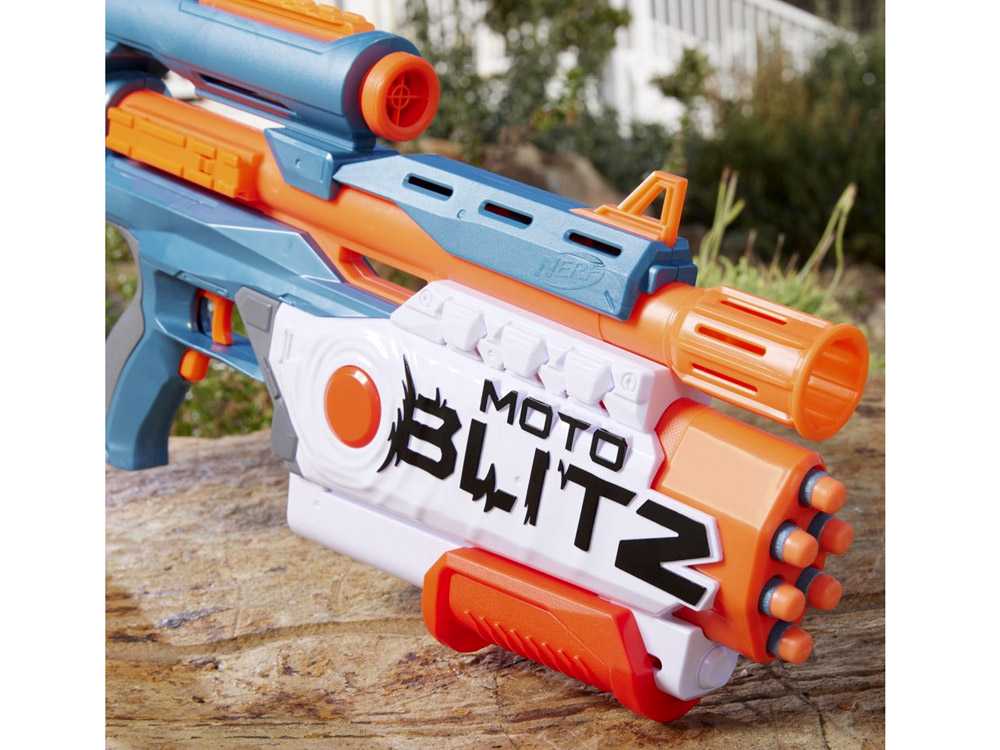 Automatinis šautuvas 2in1 - Nerf elite 2.0 