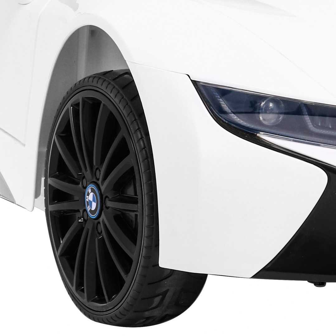 Vienvietis elektromobilis BMW I8 LIFT, baltas