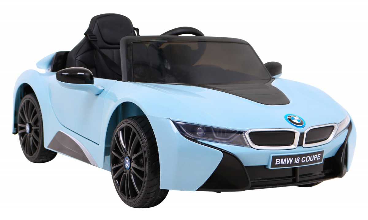 Vienvietis elektromobilis BMW I8 LIFT, mėlynas