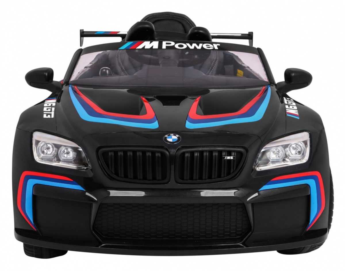 Vaikiškas elektromobilis BMW M6 GT3, juodas