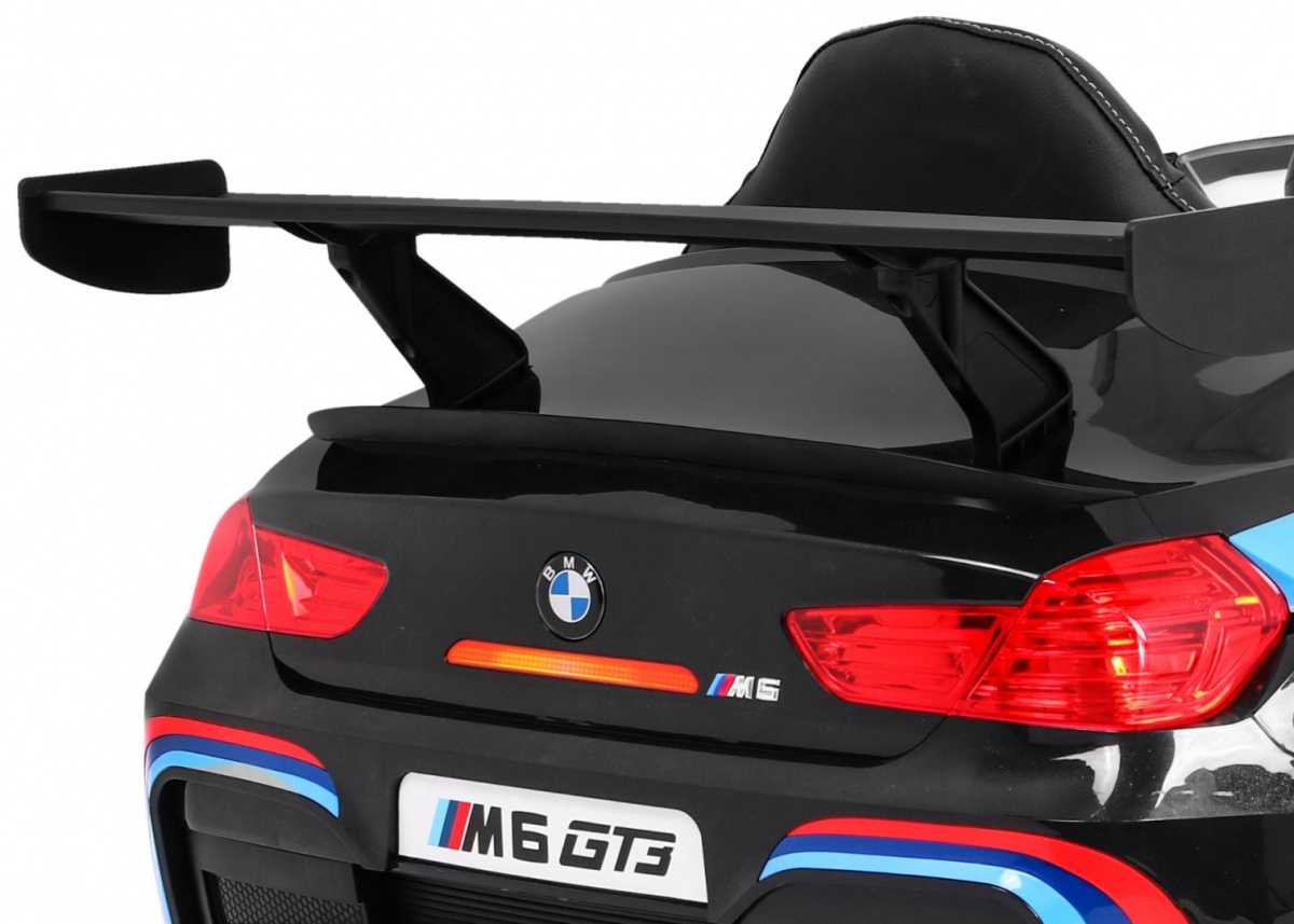 Vaikiškas elektromobilis BMW M6 GT3, juodas