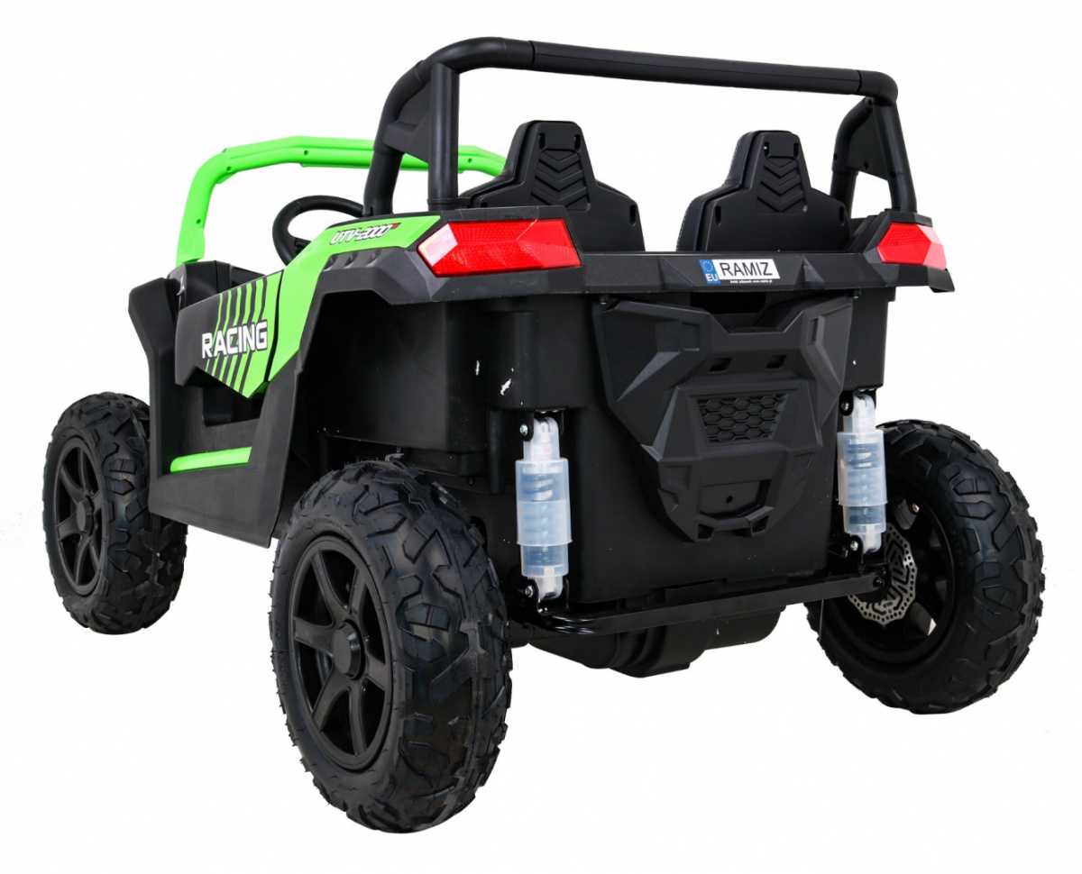 Dvivietis keturratis Buggy ATV STRONG Racing, žalias