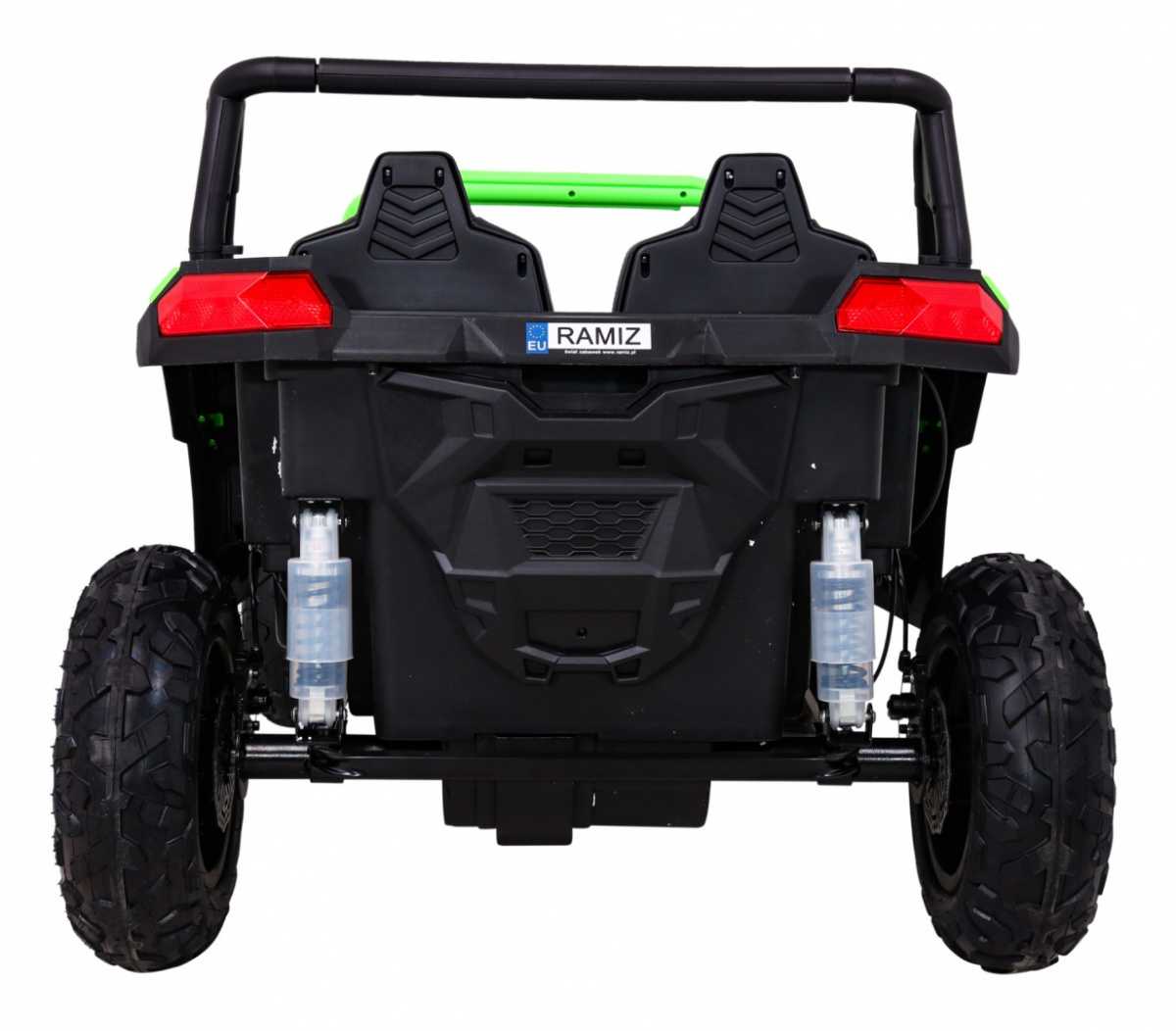 Dvivietis keturratis Buggy ATV STRONG Racing, žalias