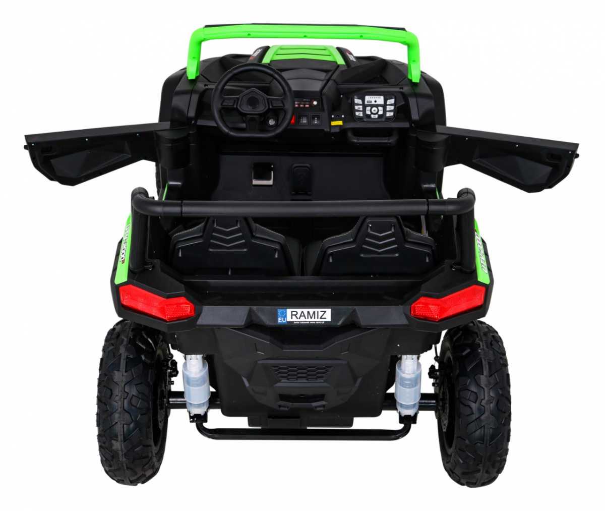 Dvivietis keturratis Buggy ATV STRONG Racing, žalias