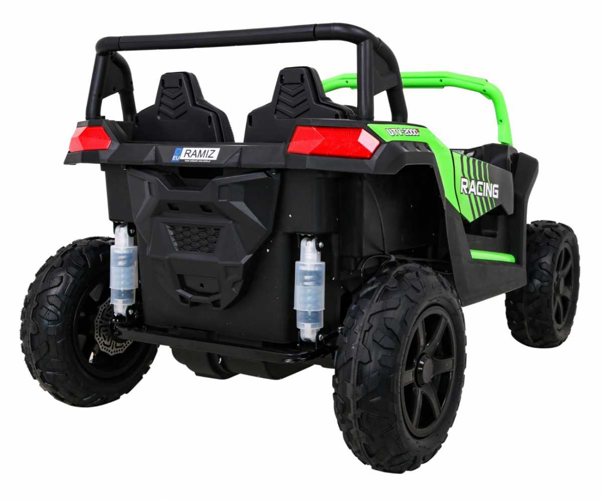 Dvivietis keturratis Buggy ATV STRONG Racing, žalias