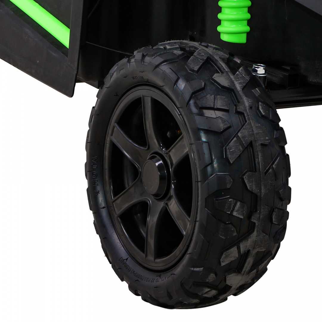 Dvivietis keturratis Buggy ATV STRONG Racing, žalias