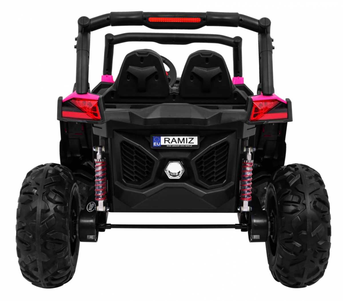 Elektromobilis Buggy Super Star 4 x 4, rožinis