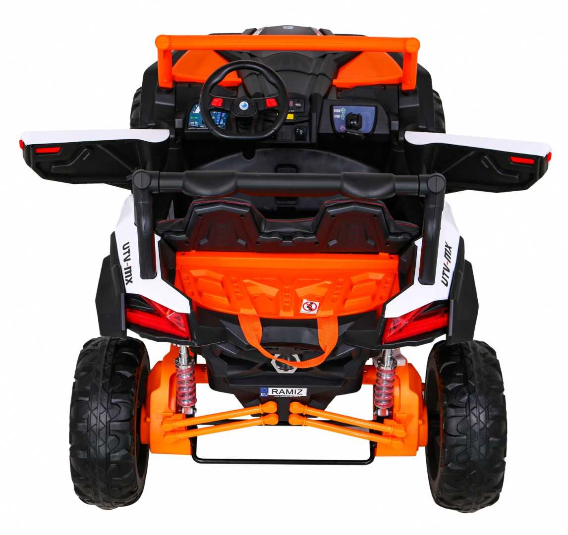 Dvivietis keturratis Buggy UTV-MX, oranžinis