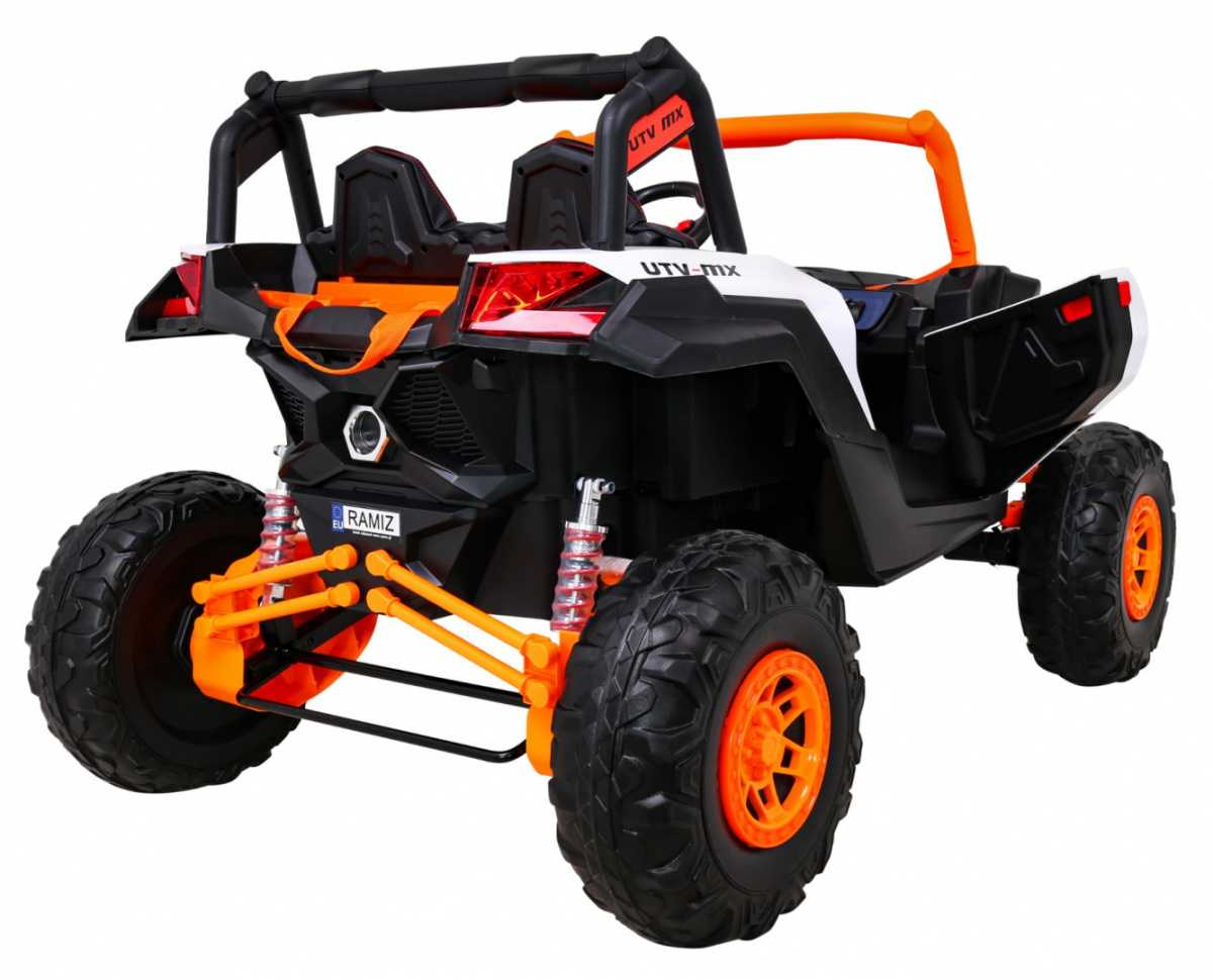 Dvivietis keturratis Buggy UTV-MX, oranžinis