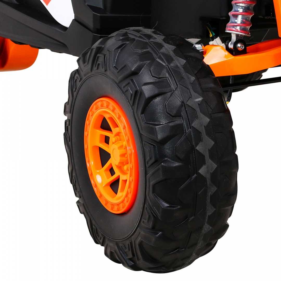 Dvivietis keturratis Buggy UTV-MX, oranžinis