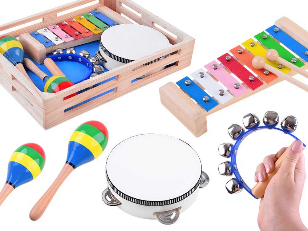 Mediniai muzikos instrumentai, 4in1