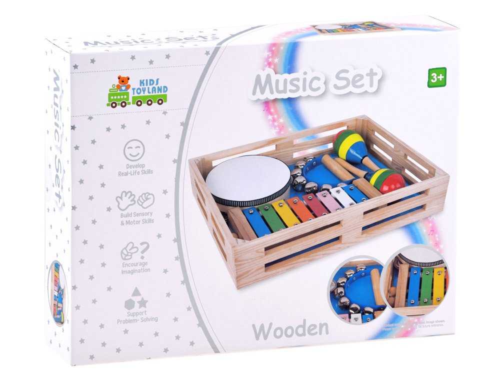 Mediniai muzikos instrumentai, 4in1