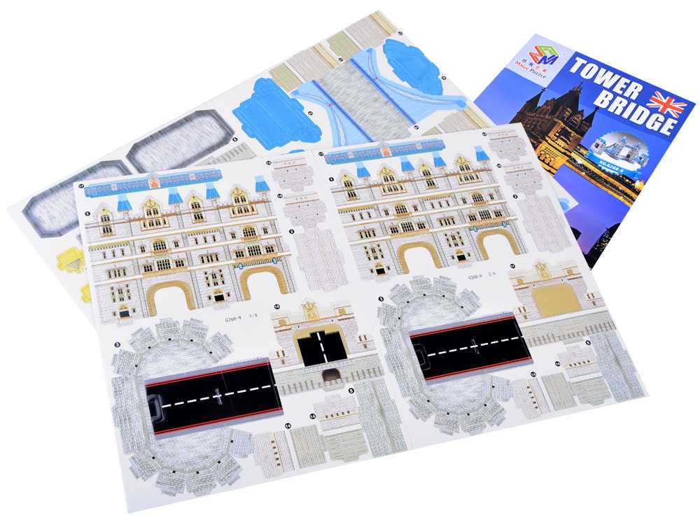 3D dėlionė Tower Bridge, 41 elementas 