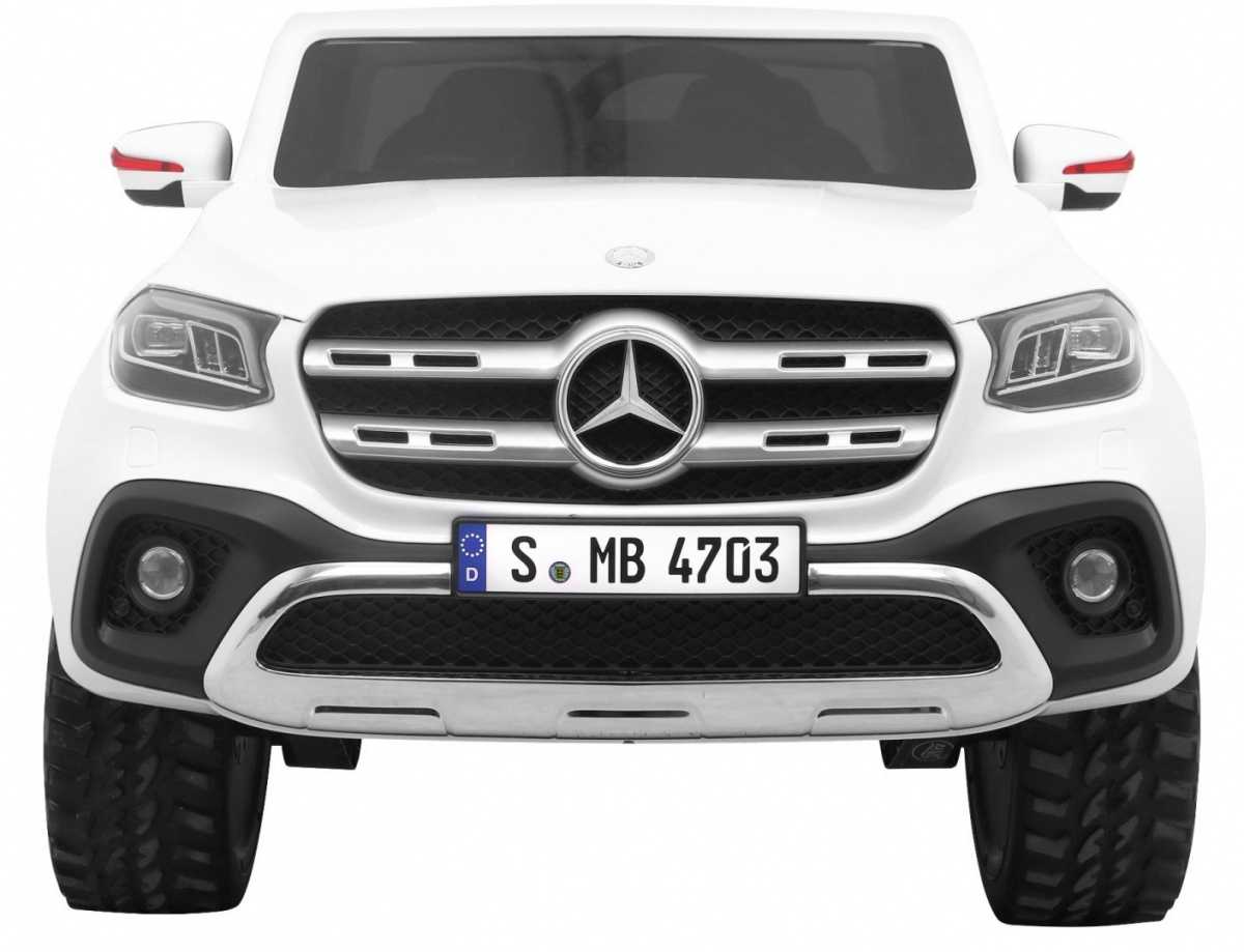 Elektromobilis Mercedes Benz X-Class MP4, baltas