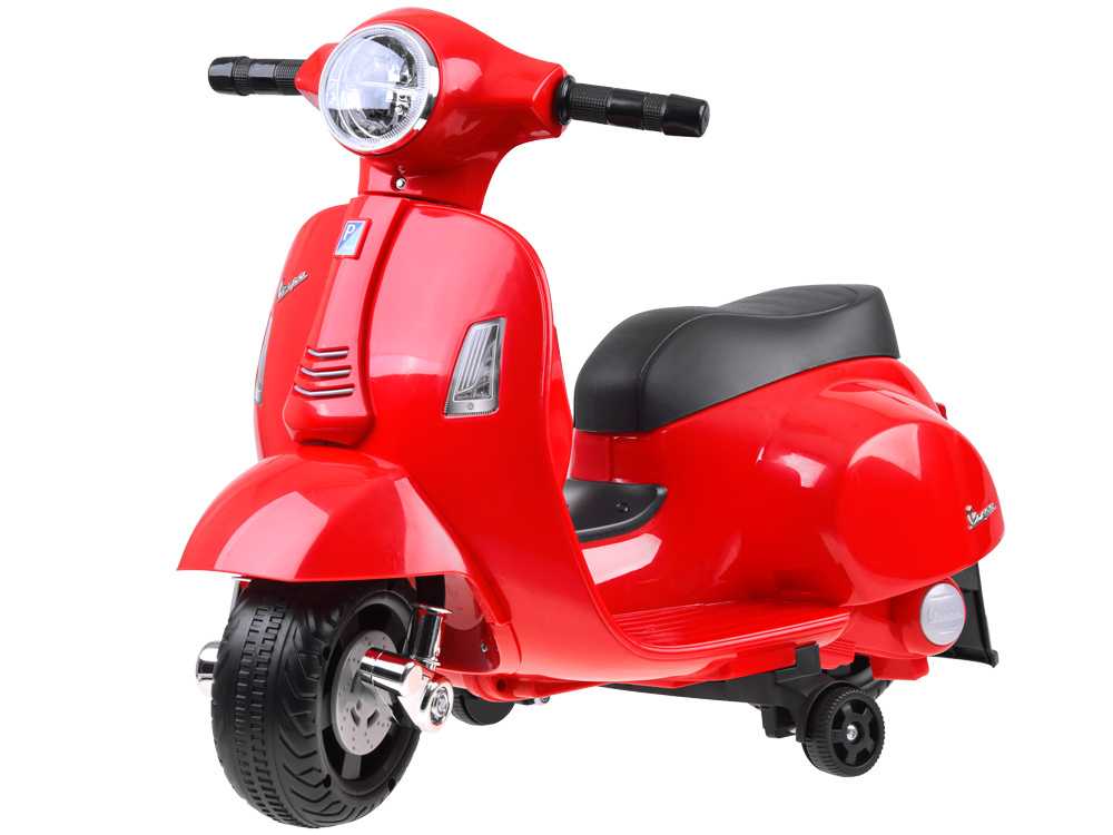 Vaikiškas elektrinis motociklas - Vespa, rožinis