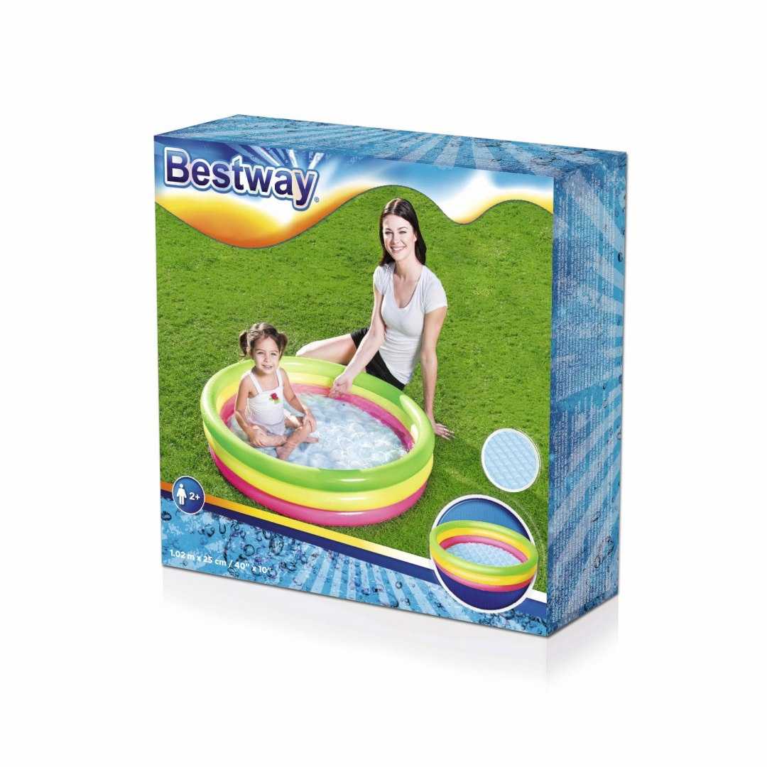 Pripučiamas baseinas Bestway 102 x 25cm