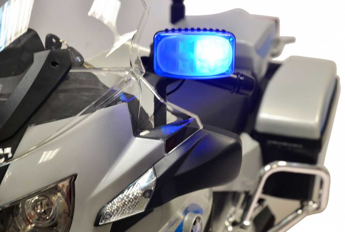 Elektrinins policijos motociklas BMW