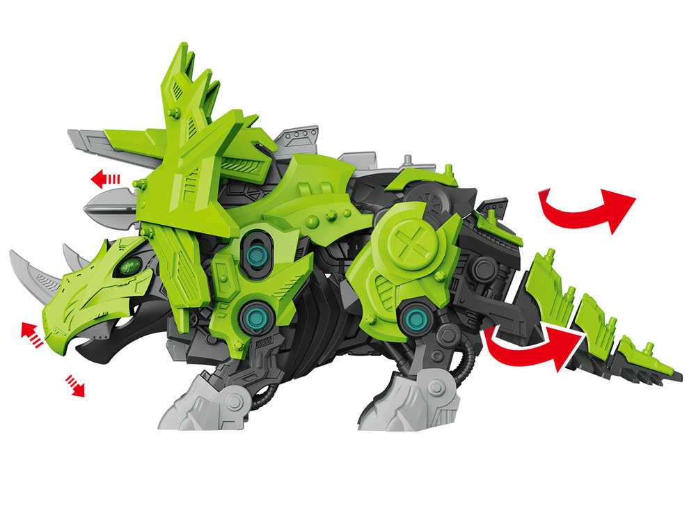 Žaislinis robotas Triceratops 