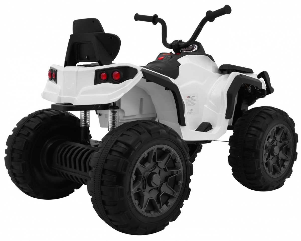 Keturratis Quad ATV 2, baltas