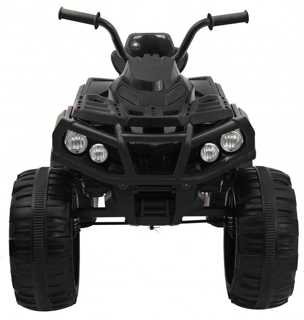 Keturratis Quad ATV, juodas