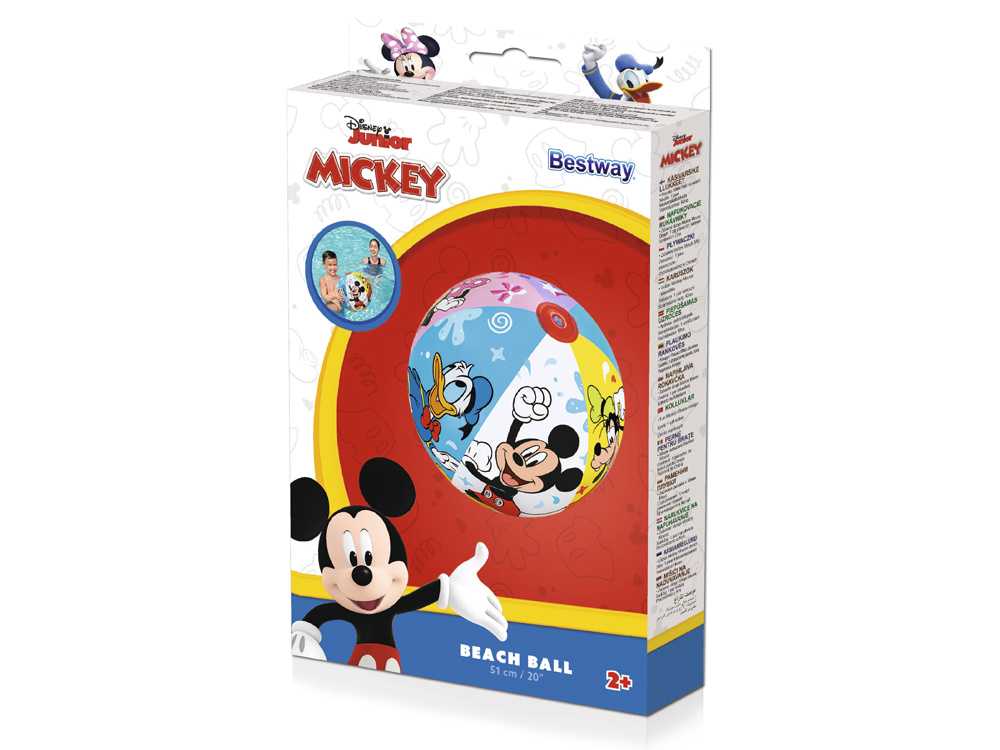 Paplūdimio kamuolys Bestway Disney, 51cm