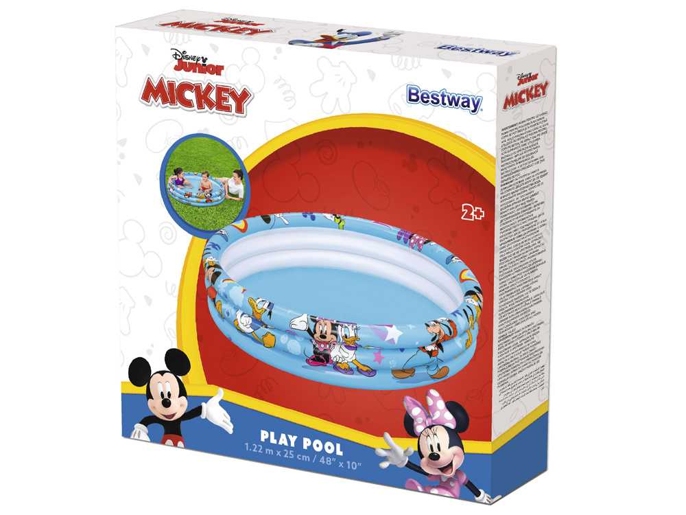 Vaikiškas baseinas Disney Juniot Mickey, 122x25cm