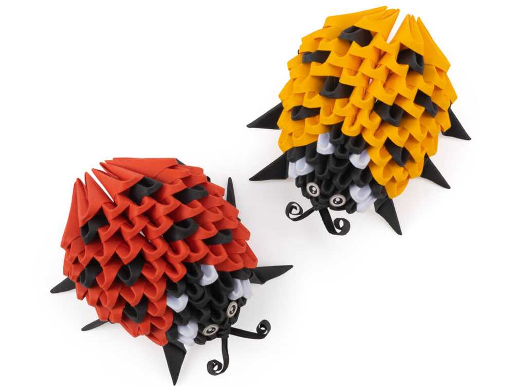 3D origami kūrybinis rinkinys, boružėlės