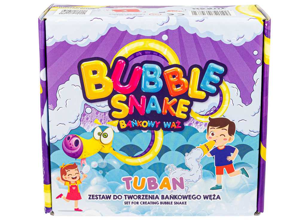 Bubble Snake muilo burbulų rinkinys