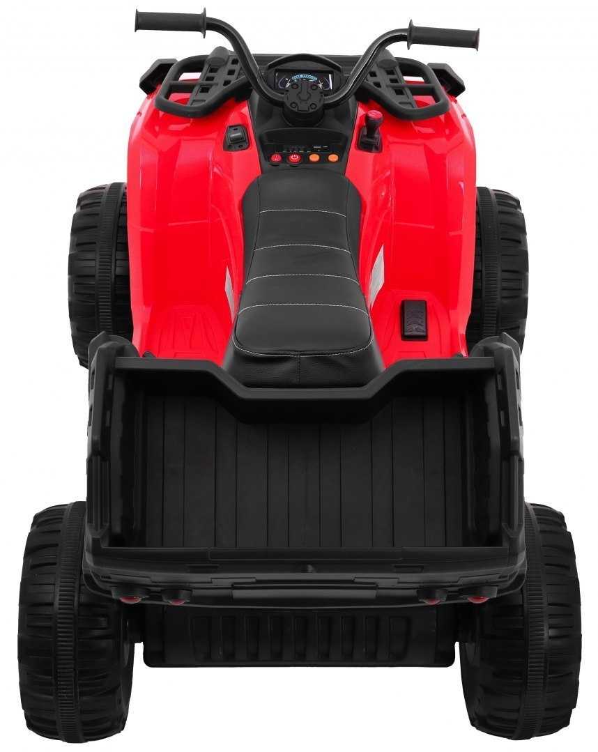 Keturratis Quad XL ATV su bagažine, raudonas