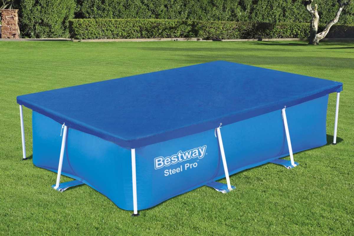 BESTWAY baseino uždangalas, 259x170 cm.