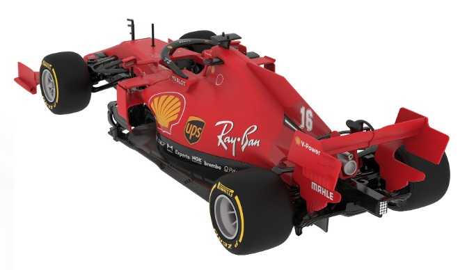 Nuotoliniu būdu valdomas automobilis Ferrari SF1000 , 1:16, raudonas