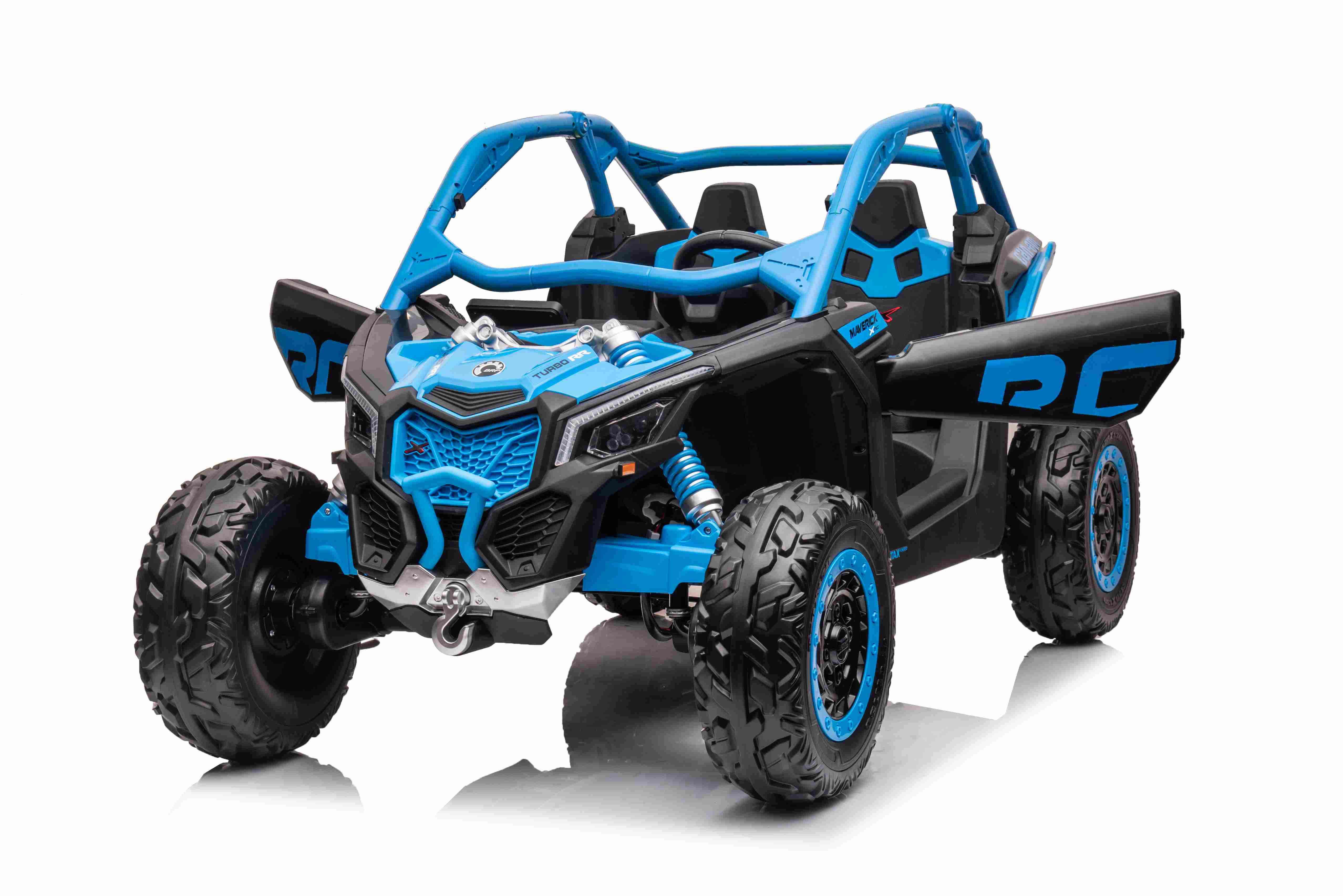 Buggy Maverick Turbo RR keturratis, mėlynas