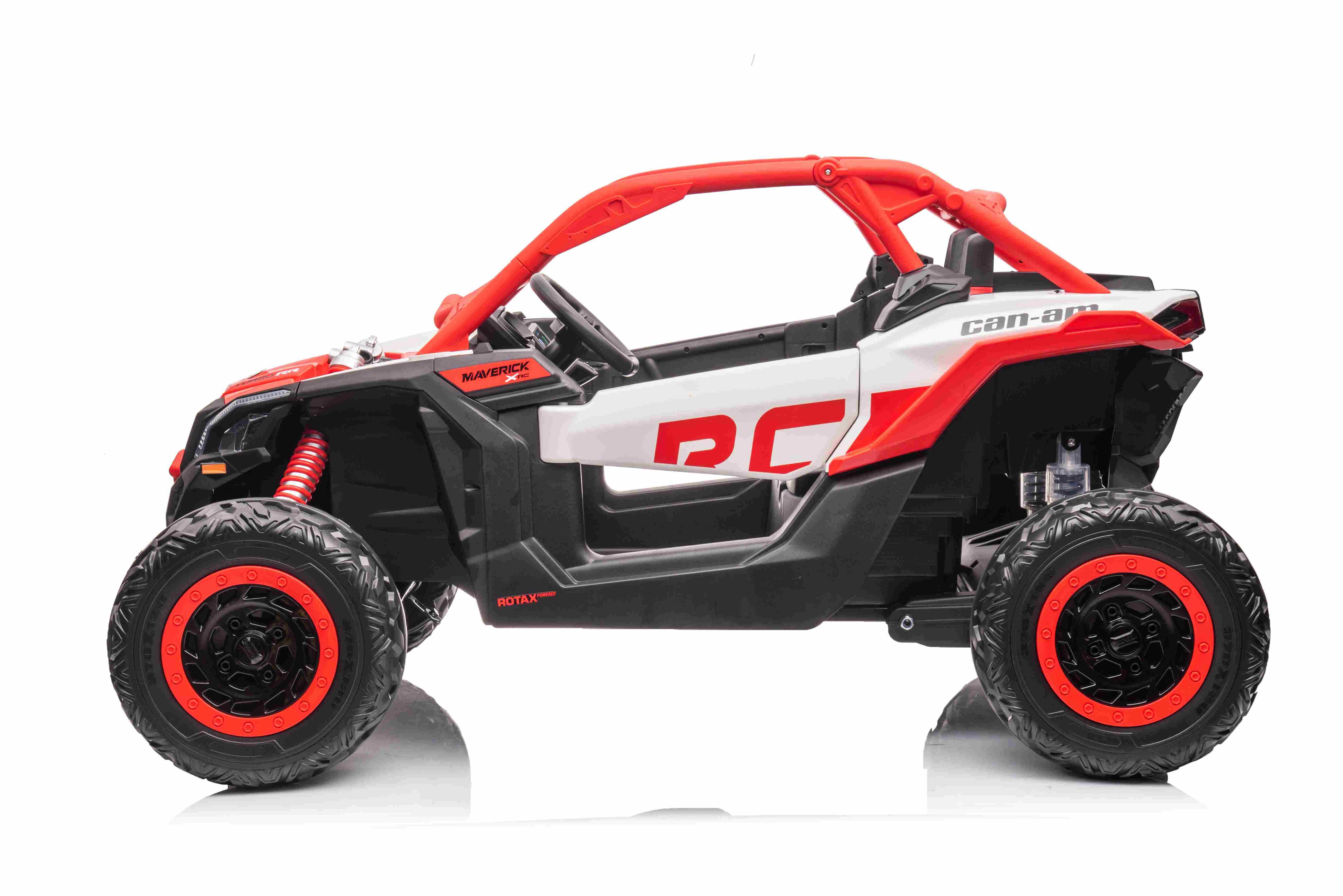 Buggy Maverick Turbo RR keturratis, raudonas