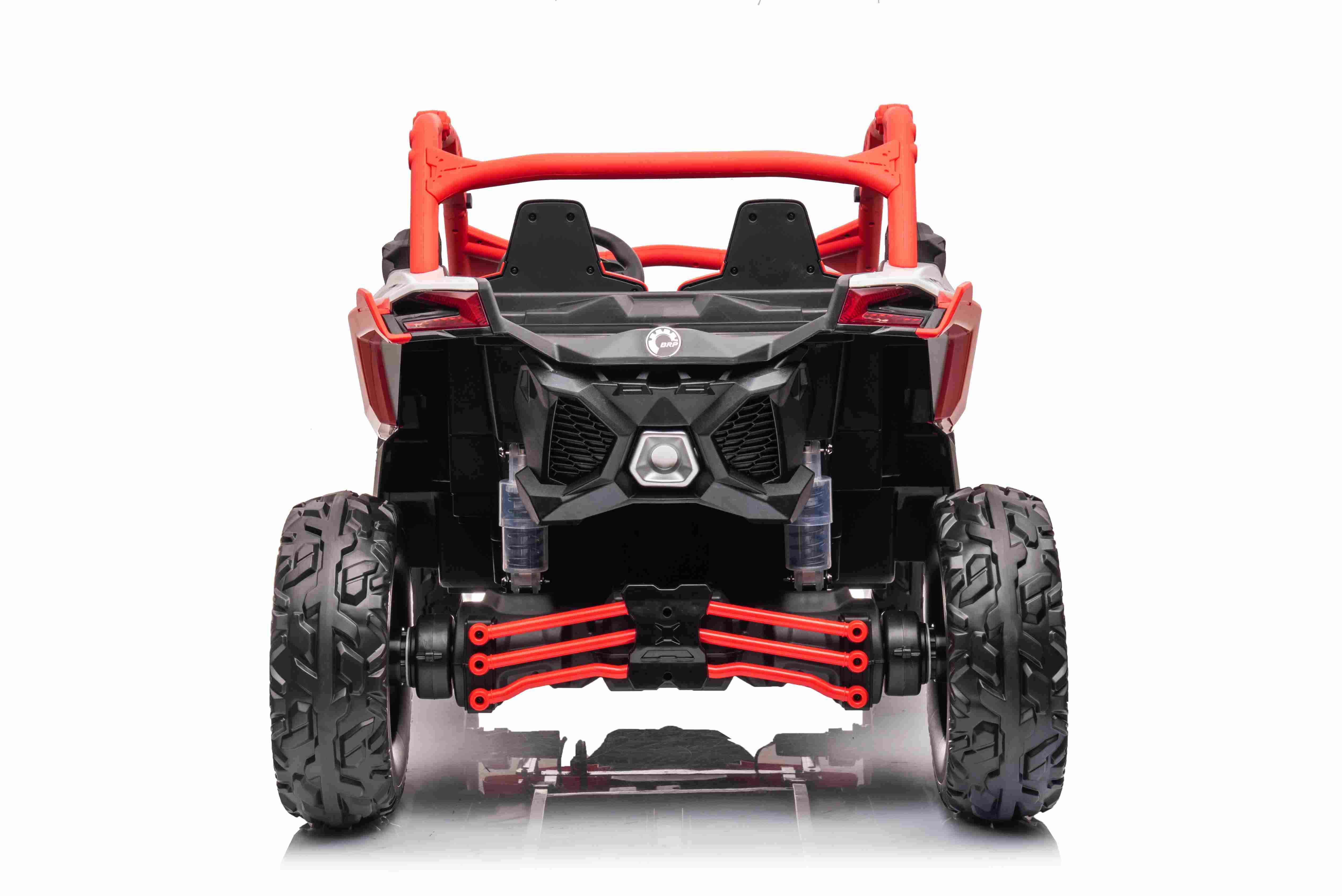 Buggy Maverick Turbo RR keturratis, raudonas