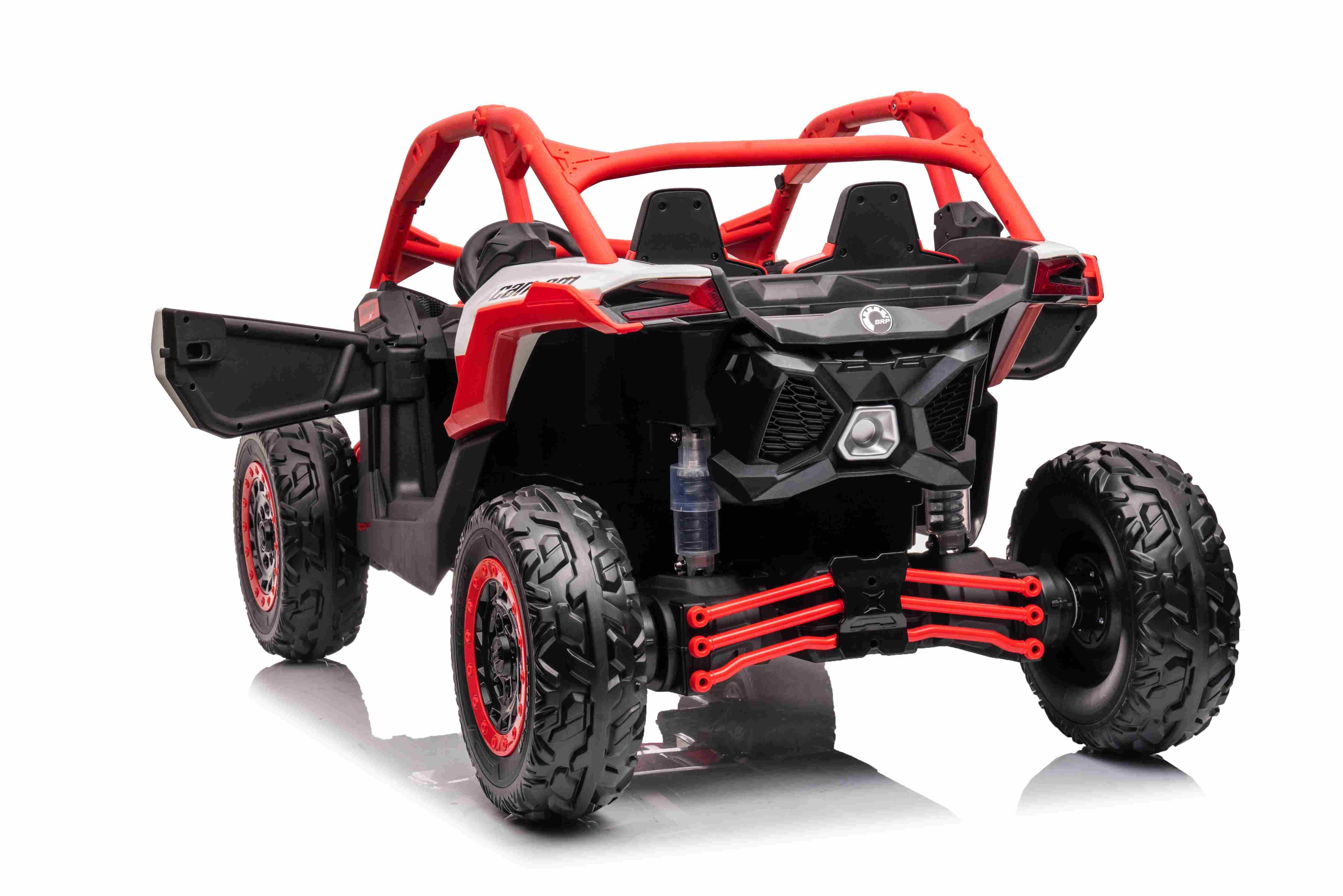 Buggy Maverick Turbo RR keturratis, raudonas