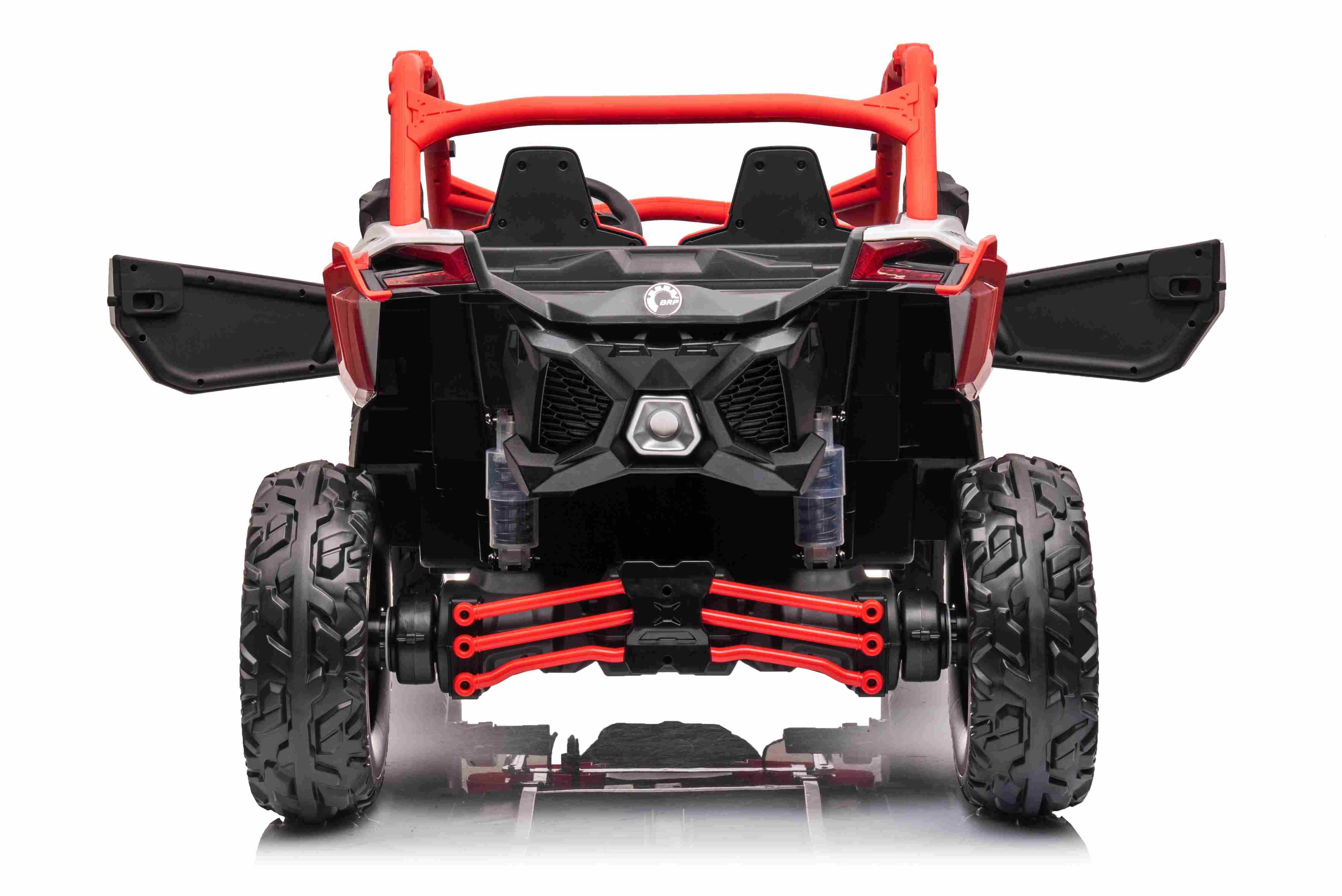 Buggy Maverick Turbo RR keturratis, raudonas