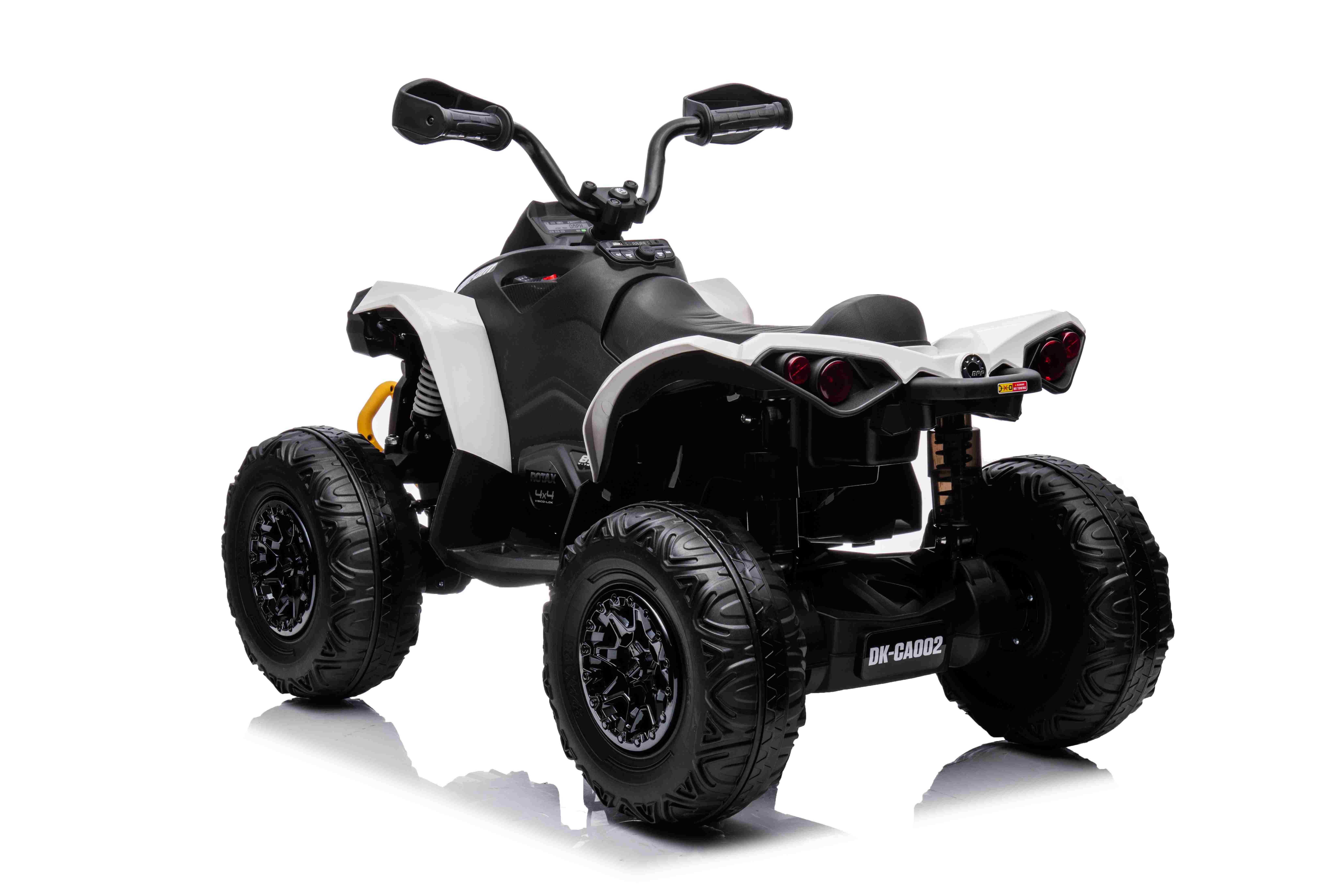 Keturratis Maverick ATV, baltas