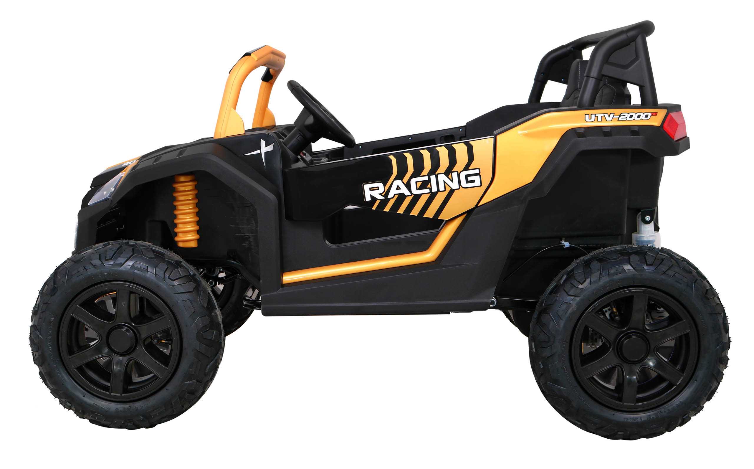 Dvivietis keturratis Buggy ATV Strong Racing, oranžinis