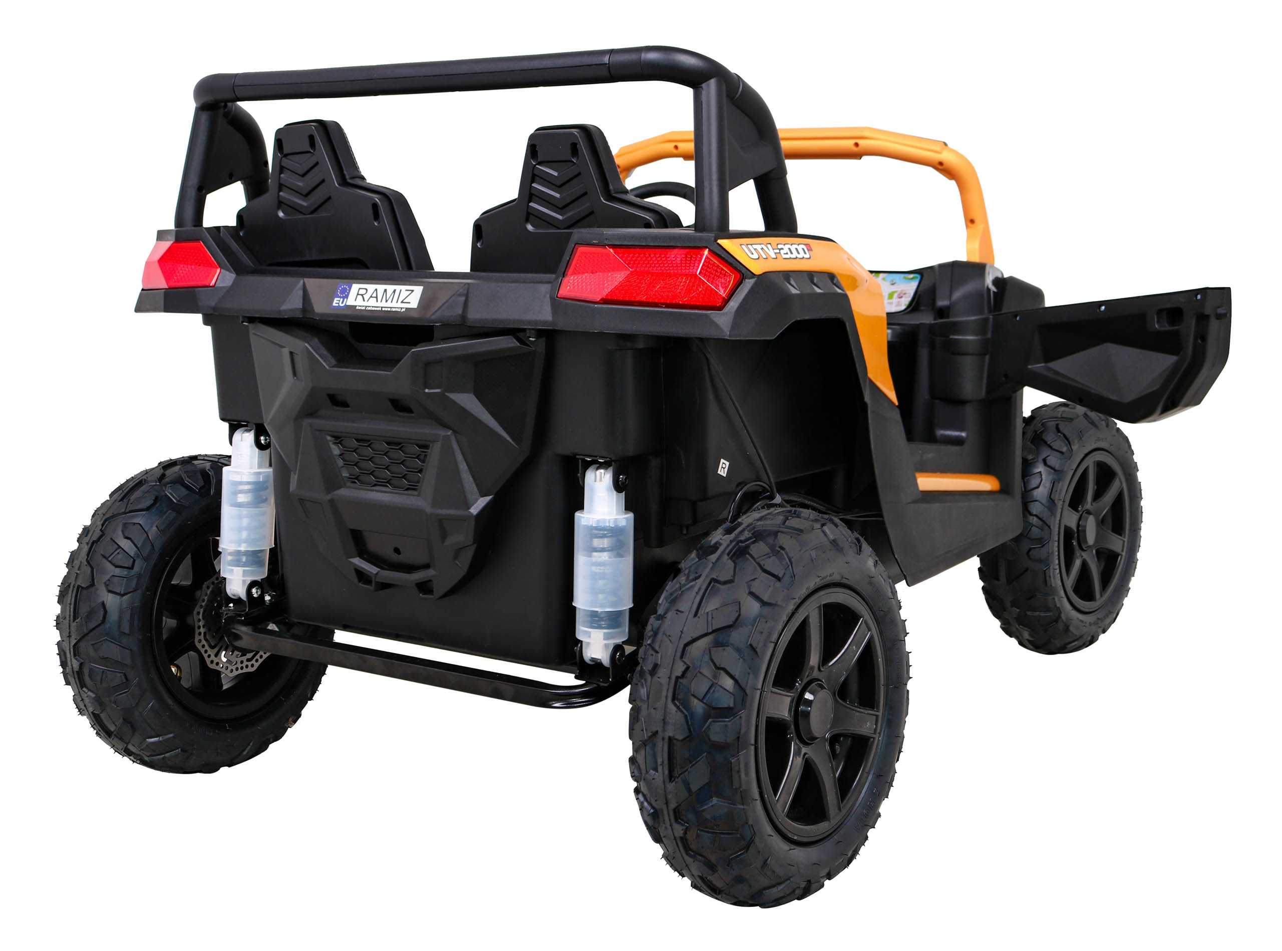 Dvivietis keturratis Buggy ATV Strong Racing, oranžinis