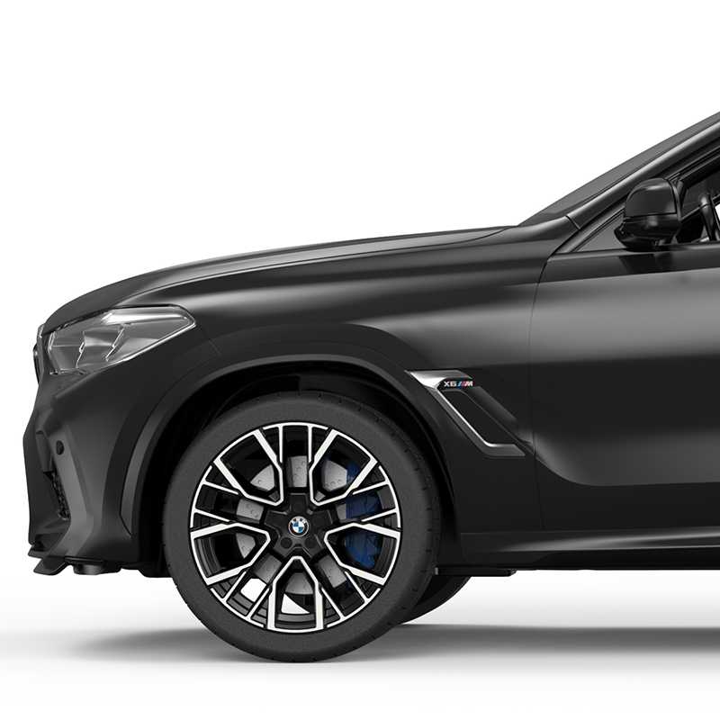 Nuotoliniu būdu valdomas automobilis BMW X6 M, 1:14, juodas