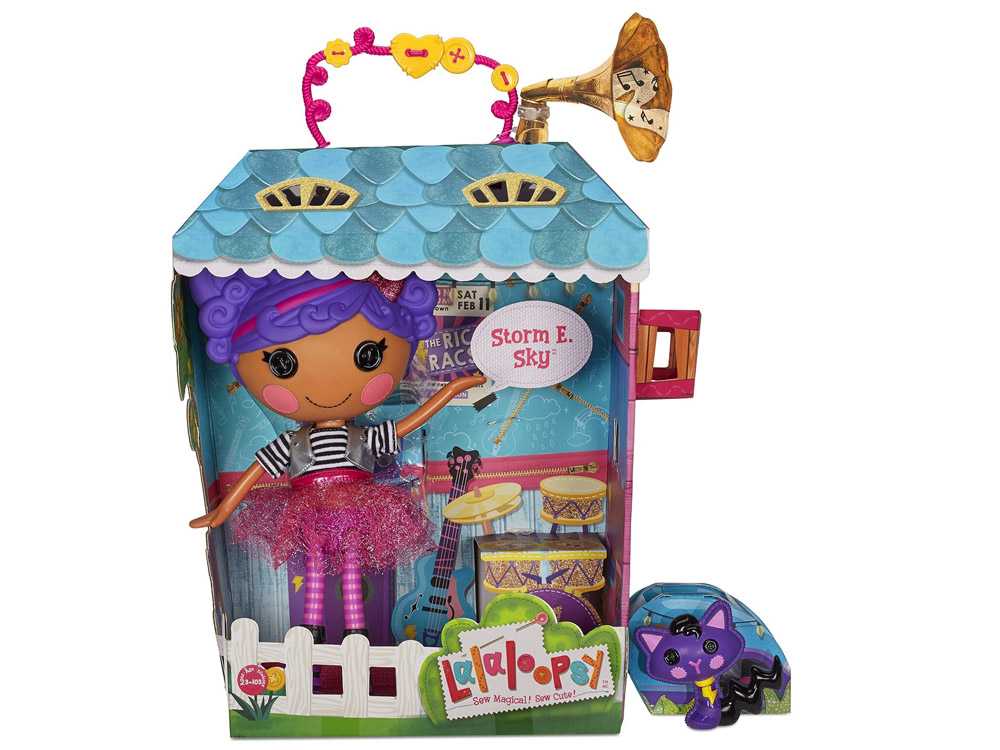 Lėlė Lalaloopsy 33 cm su kačiukas