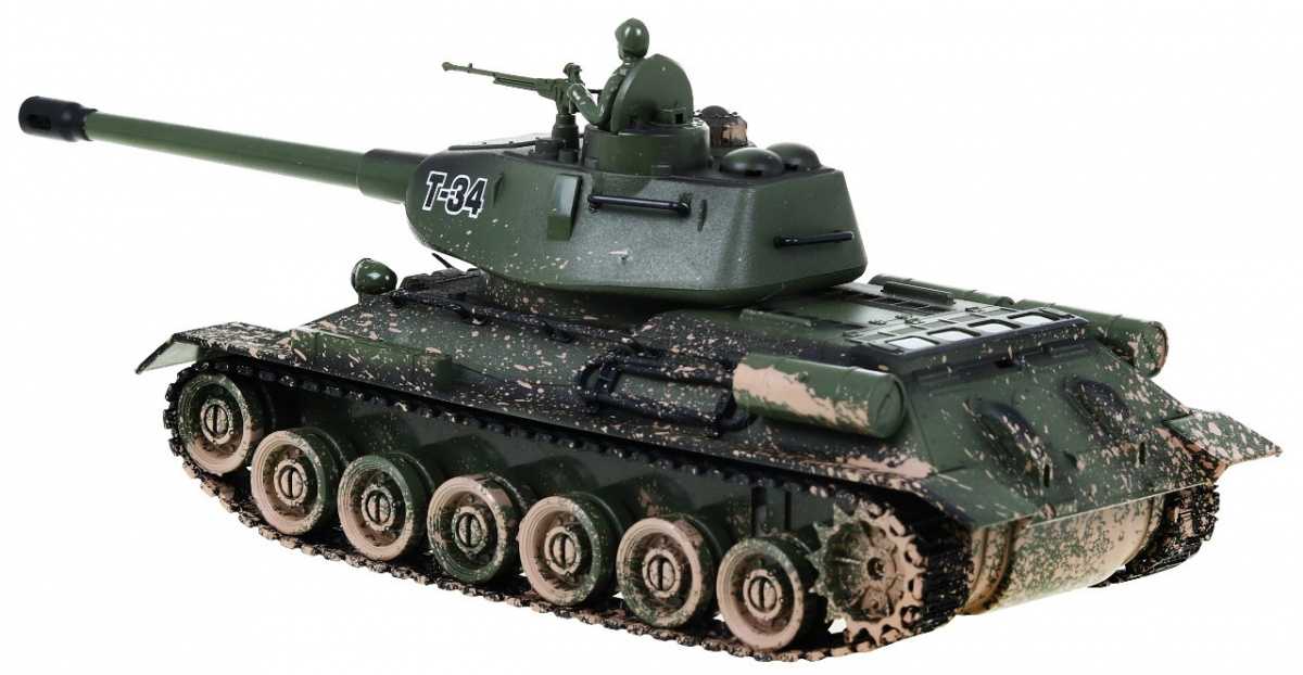 Nuotoliniu būdu valdomas tankas T-34, kamufliažas