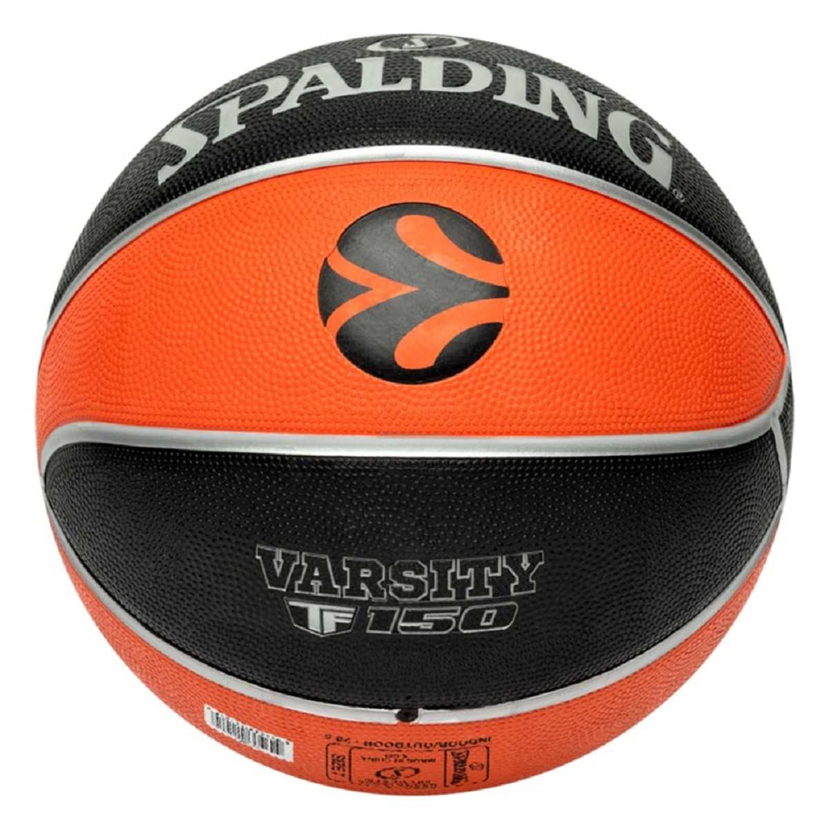 Spalding TF-150 Varsity Eurolague krepšinio kamuolys, 5