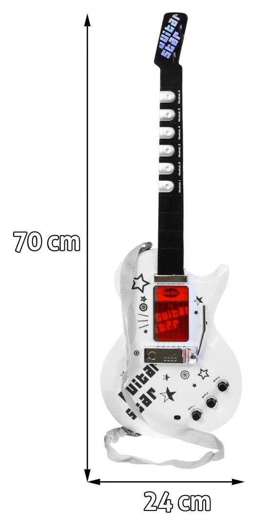 Elektrinė gitara su priedais