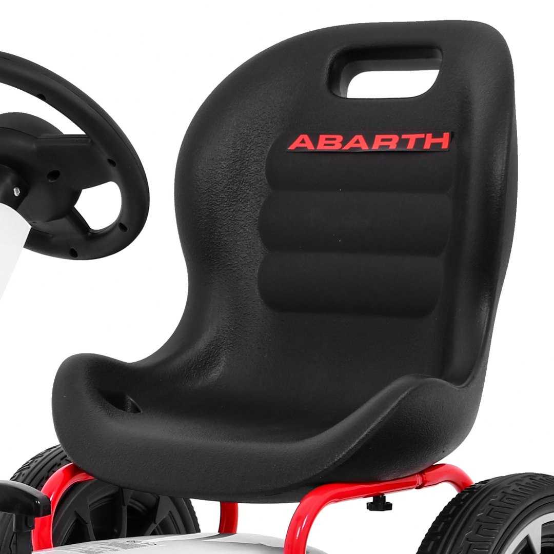 Minamas kartingas Gokart ABARTH, baltas