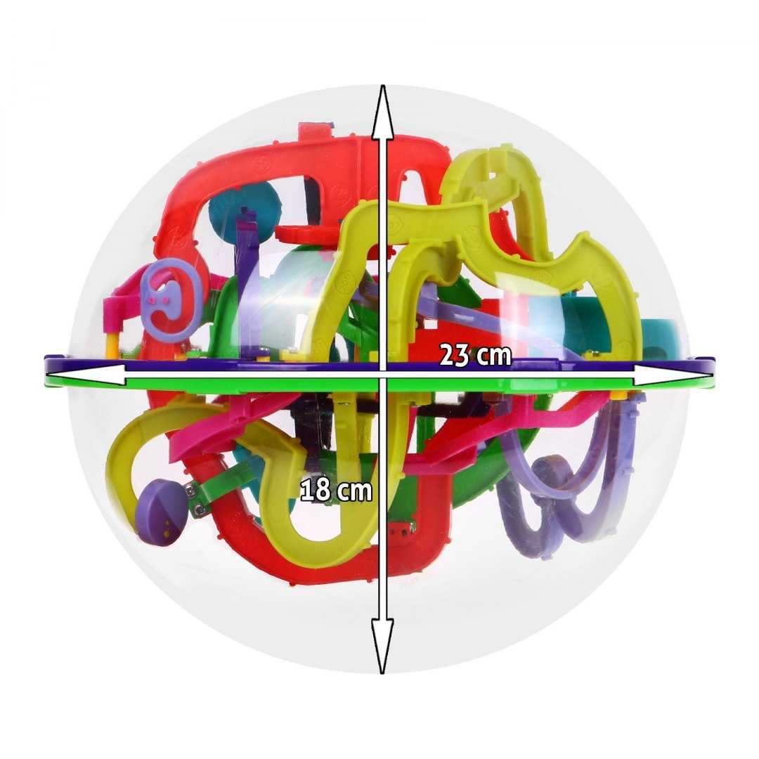 3D labirinto žaidimas su 299 lygiais