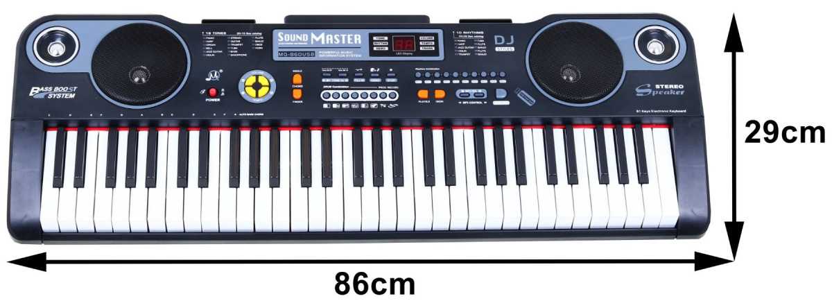 Pianinas MQ-860USB