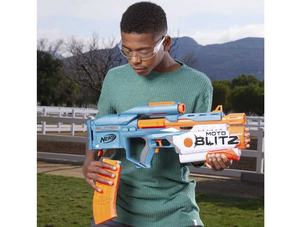 Automatinis šautuvas 2in1 - Nerf elite 2.0 