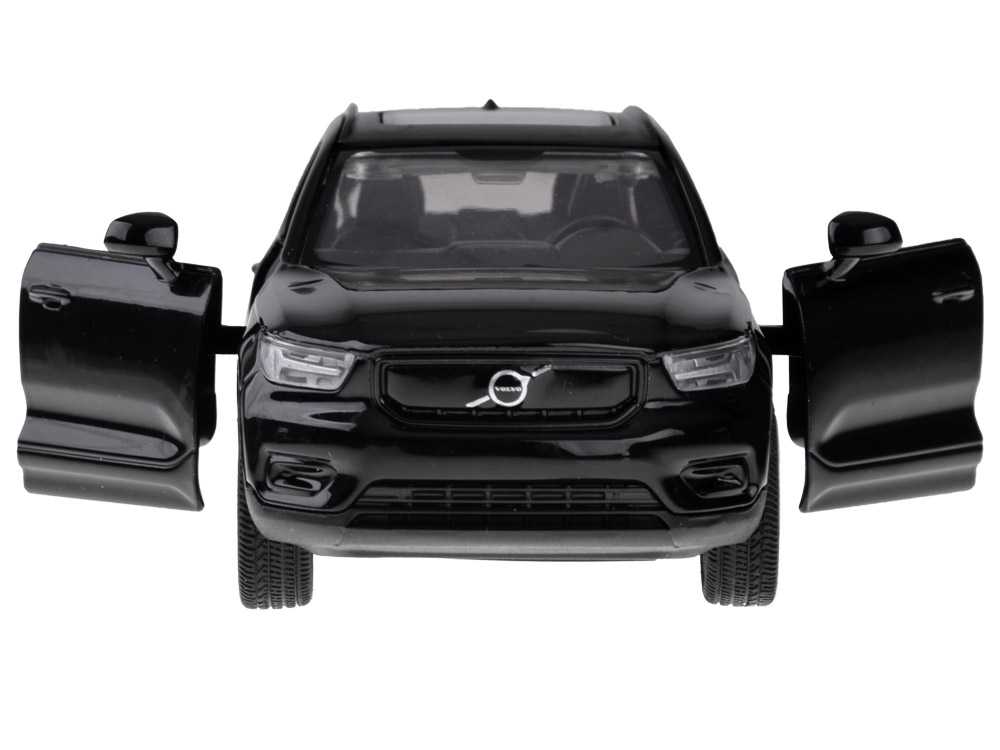 Metalinis automobilio modelis - Volvo xc40 recharge, juodas