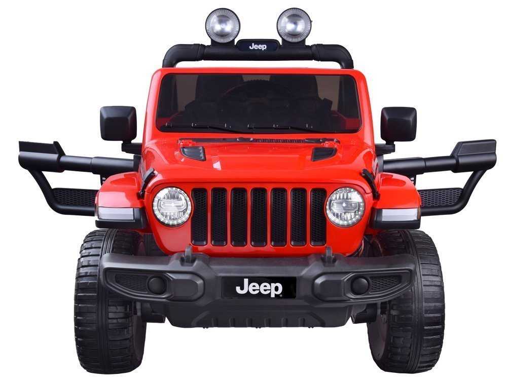 Vaikiškas  elektromobilis JEEP Wrangler Rubicon, baltas